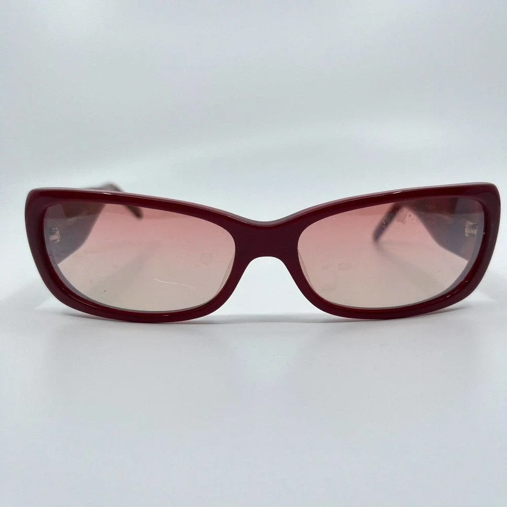 Tommy Hilfiger‎ Sunglasses TH7029 BU-5 Red Rectangle Frames 58[]16 135 mm H6895